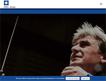 Tablet Screenshot of imgartists.com